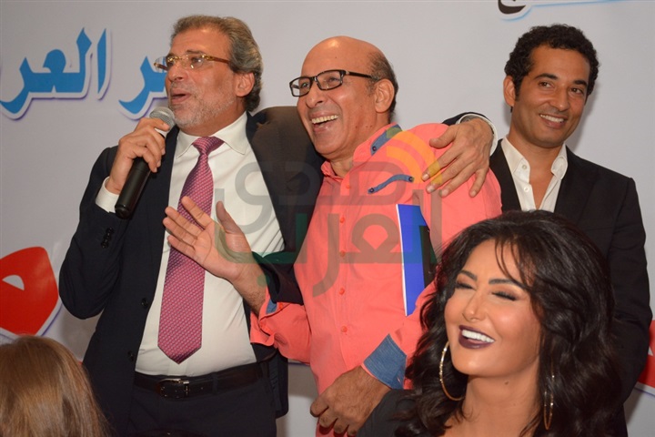 بالصور.. غادة عبد الرازق وعمرو سعد ووفاء عامر وخالد الصاوى فى مؤتمر فيلم كارما بالصور.. غادة عبد الرازق وعمرو سعد ووفاء عامر وخالد الصاوى فى مؤتمر فيلم كارما