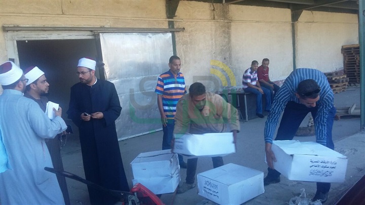 أوقاف الإسكندرية توزع 2300 كيلو  من اللحوم على الأسر الأكثر احتياجا "