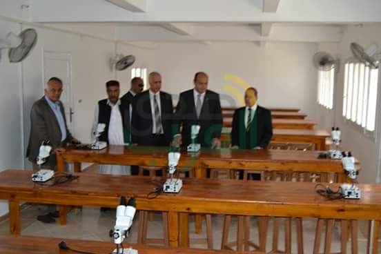  رئيس جامعة الاسكندرية يفتتح كلية علوم البترول والتعدين بمطروح