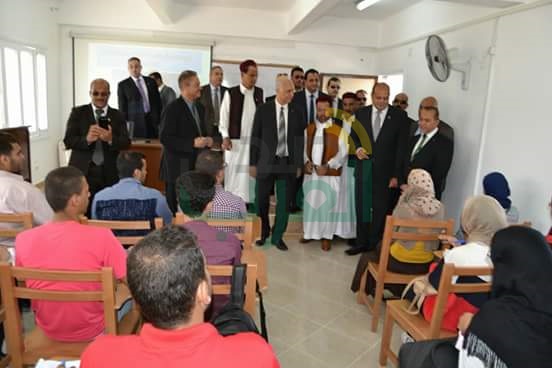 رئيس جامعة الاسكندرية يفتتح كلية علوم البترول والتعدين بمطروح