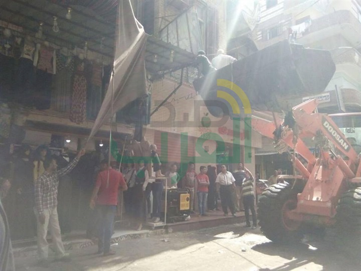 بالصور..مدير أمن كفر الشيخ يقود حملة لاعادة الانضباط للشارع الكفراوي