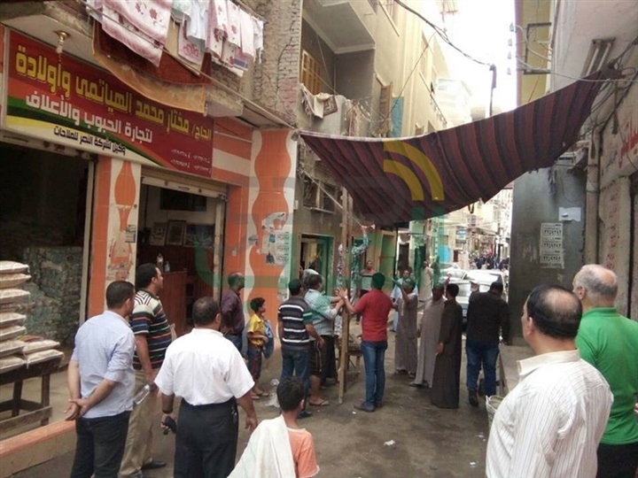 بالصور..مدير أمن كفر الشيخ يقود حملة لاعادة الانضباط للشارع الكفراوي