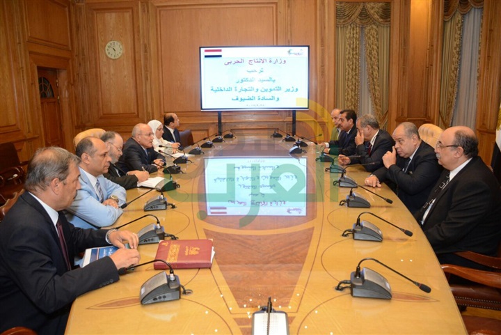 بروتوكول تعاون بين "الإنتاج الحربي" و"التموين" لتنفيذ عدد من المشروعات