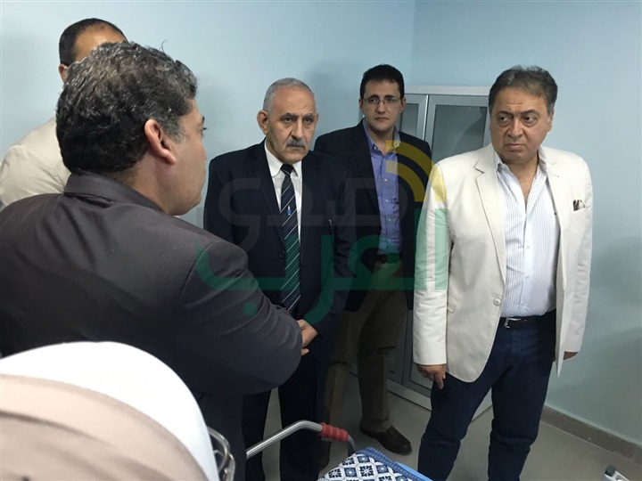 وزير الصحة يتفقد التجهيزات النهائية لمستشفى أبورديس بجنوب سيناء
