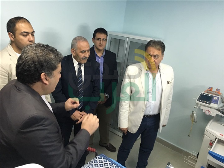 وزير الصحة يتفقد التجهيزات النهائية لمستشفى أبورديس بجنوب سيناء