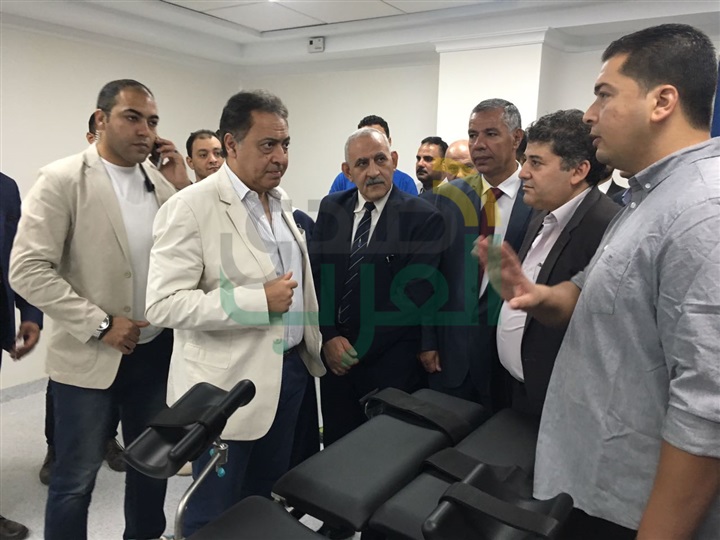 وزير الصحة يتفقد التجهيزات النهائية لمستشفى أبورديس بجنوب سيناء