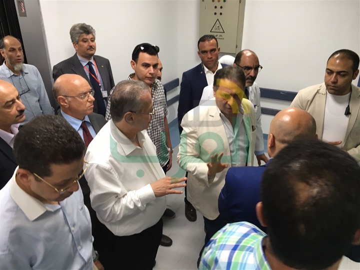 وزير الصحة يتفقد التجهيزات النهائية لمستشفى شرم الشيخ الدولى تمهيداً لافتتاحها