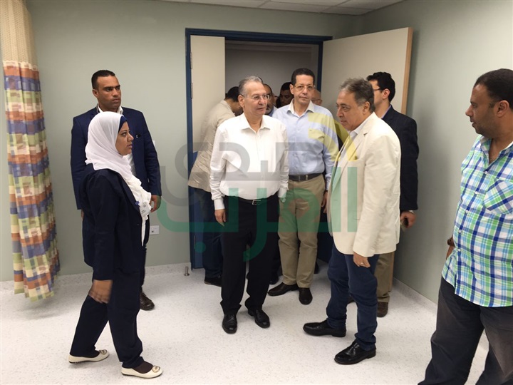 وزير الصحة يتفقد التجهيزات النهائية لمستشفى شرم الشيخ الدولى تمهيداً لافتتاحها