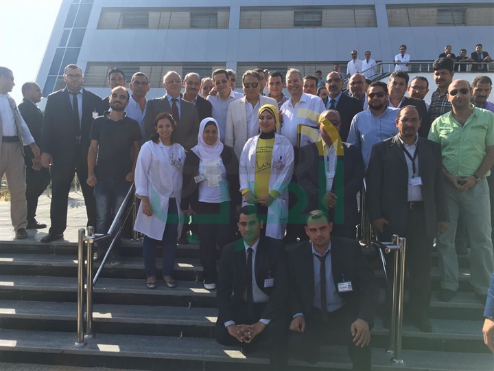 وزير الصحة يتفقد التجهيزات النهائية لمستشفى شرم الشيخ الدولى تمهيداً لافتتاحها