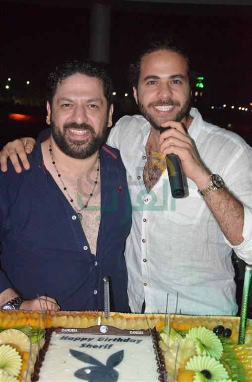 بالصور.. نجوم المجتم والمشاهير يحتفلون بعيد رجل الأعمال شريف الشناوى
