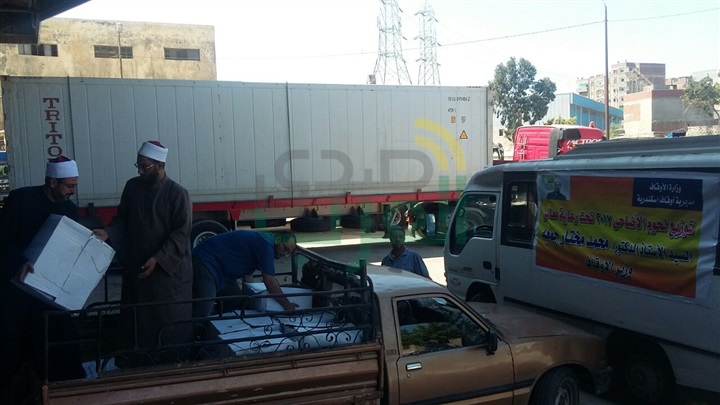 أوقاف الإسكندرية توزع 1400كيلو  من اللحوم على الأسر   الأكثر احتياجا "