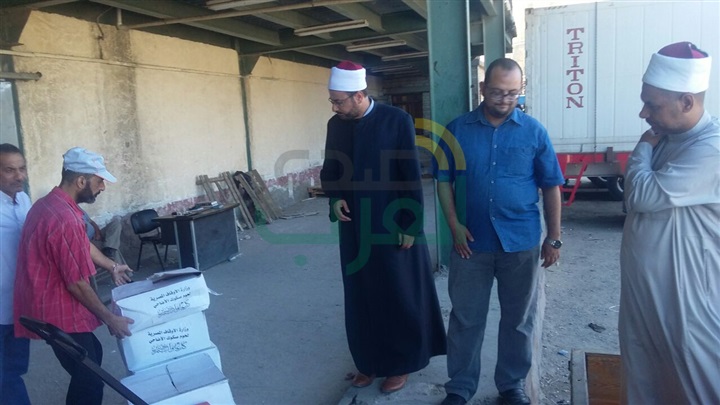 أوقاف الإسكندرية توزع 1400كيلو  من اللحوم على الأسر   الأكثر احتياجا "
