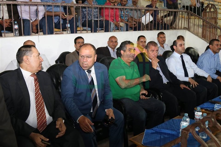 المحافظ ومديرا الأمن والبحث الجنائي يشاركون فرحة  فوز كفر الشيخ على أبوقير للأسمدة بثلاثية نظيفة