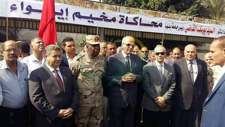 تجربة مواجهة أزمة انهيار المنازل فى القليوبية بجامعة بنها