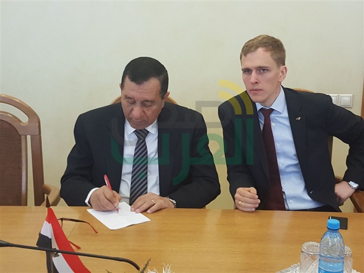 رئيس "المصرية للتنمية الزراعية" يبحث سبل التصنيع المحلى مع بيلاروسيا رئيس "المصرية للتنمية الزراعية" يبحث سبل التصنيع المحلى مع بيلاروسيا