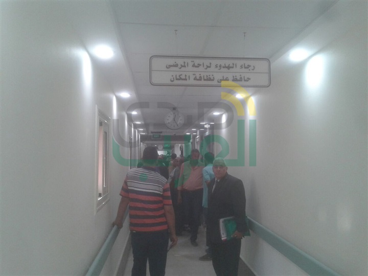 بالصور.. وزير الصحة يضع حجر الأساس لمعهد الكبد الجديد بإمبابة