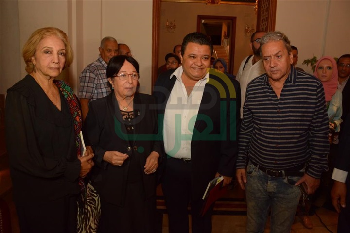 رشوان توفيق و جلال الشرقاوى أول الحضور بحفل تكريم اسم الراحل محفوظ عبد الرحمن رشوان توفيق و جلال الشرقاوى أول الحضور بحفل تكريم اسم الراحل محفوظ عبد الرحمن