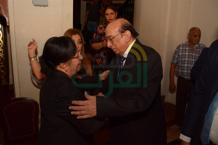 رشوان توفيق و جلال الشرقاوى أول الحضور بحفل تكريم اسم الراحل محفوظ عبد الرحمن رشوان توفيق و جلال الشرقاوى أول الحضور بحفل تكريم اسم الراحل محفوظ عبد الرحمن