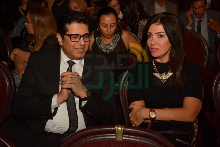 رشوان توفيق و جلال الشرقاوى أول الحضور بحفل تكريم اسم الراحل محفوظ عبد الرحمن رشوان توفيق و جلال الشرقاوى أول الحضور بحفل تكريم اسم الراحل محفوظ عبد الرحمن