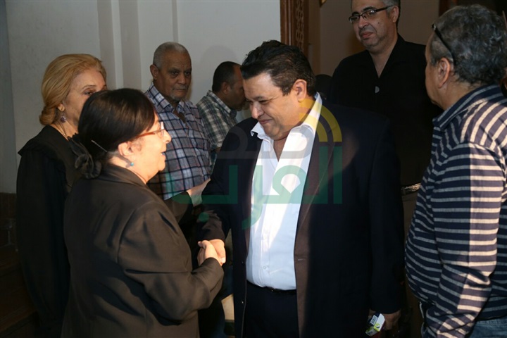 رشوان توفيق و جلال الشرقاوى أول الحضور بحفل تكريم اسم الراحل محفوظ عبد الرحمن رشوان توفيق و جلال الشرقاوى أول الحضور بحفل تكريم اسم الراحل محفوظ عبد الرحمن