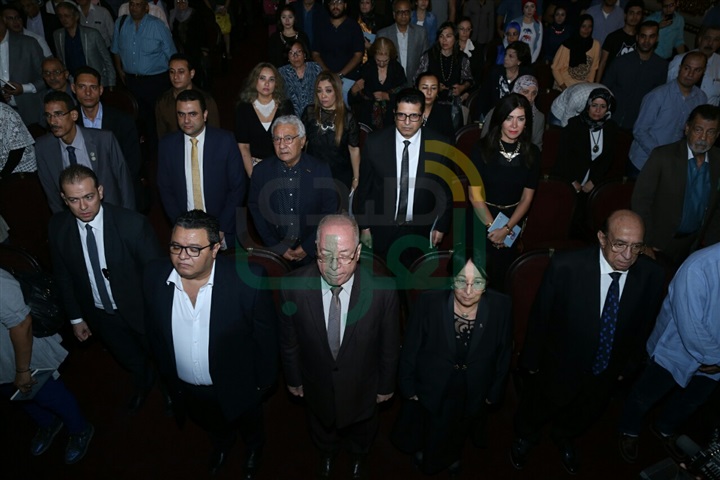 وصول وزير الثقافة لحضور حفل تكريم اسم الكاتب الراحل محفوظ عبد الرحمن وصول وزير الثقافة لحضور حفل تكريم اسم الكاتب الراحل محفوظ عبد الرحمن