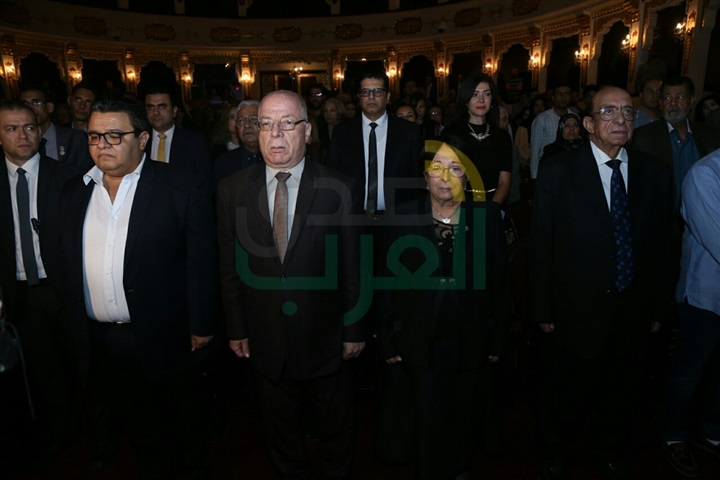 وصول وزير الثقافة لحضور حفل تكريم اسم الكاتب الراحل محفوظ عبد الرحمن وصول وزير الثقافة لحضور حفل تكريم اسم الكاتب الراحل محفوظ عبد الرحمن
