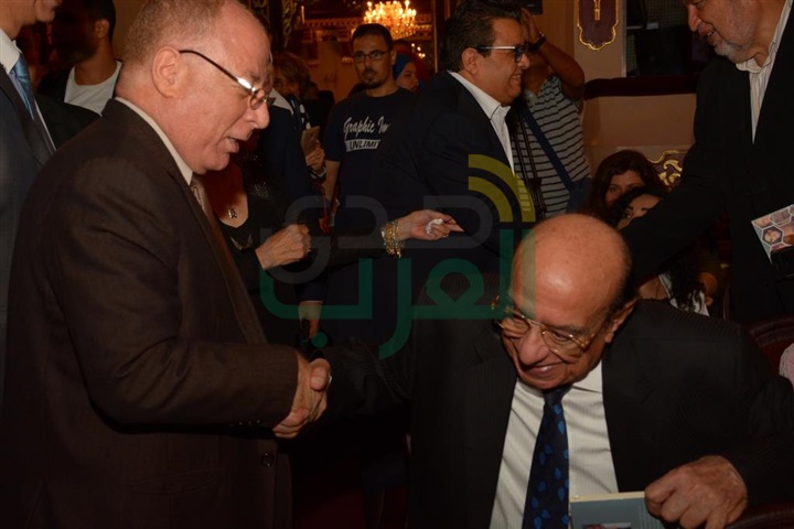 وصول وزير الثقافة لحضور حفل تكريم اسم الكاتب الراحل محفوظ عبد الرحمن وصول وزير الثقافة لحضور حفل تكريم اسم الكاتب الراحل محفوظ عبد الرحمن