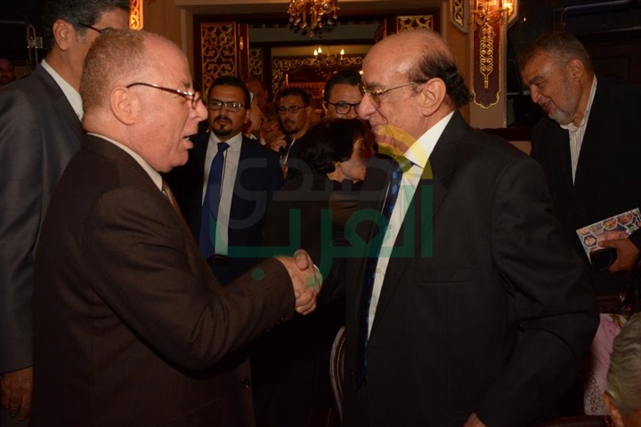 وصول وزير الثقافة لحضور حفل تكريم اسم الكاتب الراحل محفوظ عبد الرحمن وصول وزير الثقافة لحضور حفل تكريم اسم الكاتب الراحل محفوظ عبد الرحمن