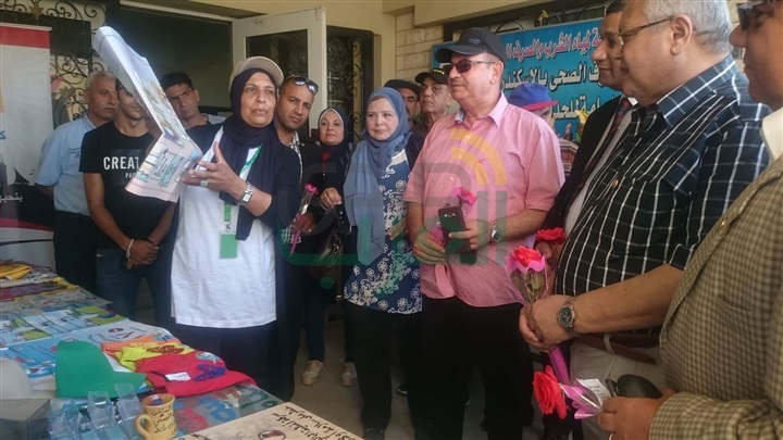 إفتتاح فعاليات " مبادرة مع شبابنا" بحضور جروب نور بزياره لأكبر محطة صرف بالإسكندريه