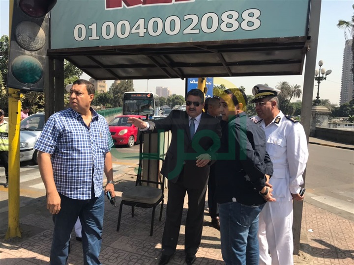 بالصور.. مدير أمن الجيزة شدد على تأمين المدارس
