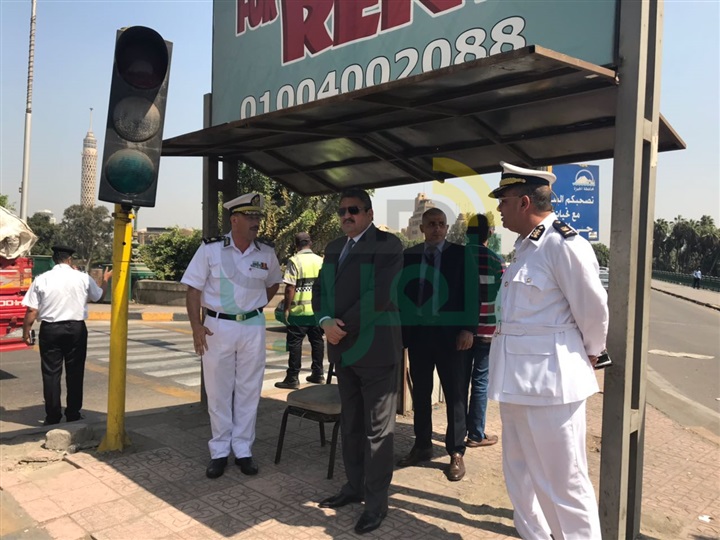 بالصور.. مدير أمن الجيزة شدد على تأمين المدارس