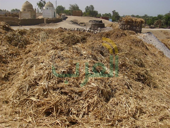 بالصور.. أشهر قرى صناعة الجير بالخط الغربي في قنا
