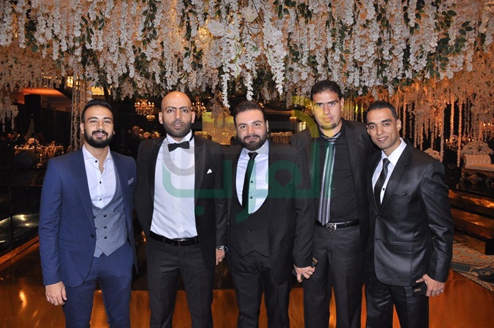 بالصور.. حفل زفاف ضخم للنجم"تامر عاشور" بحضور كوكبة من نجوم الفن والغناء