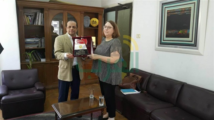 بالصور.. رئيس العلاقات الثقافية يستقبل الملحق الثقافى الأمريكى بمصر