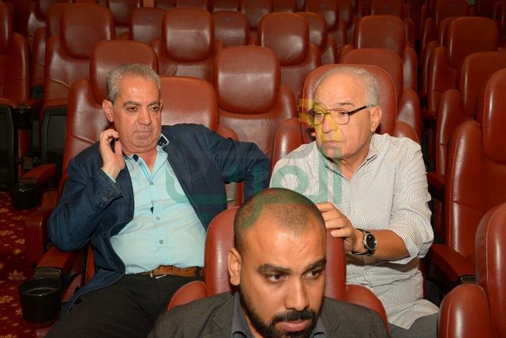 بالصور.. ندوة الفنان أحمد مظهر في مهرجان الاسكندريه