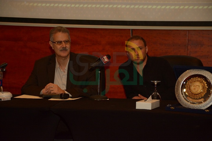 بالصور.. ندوة الفنان أحمد مظهر في مهرجان الاسكندريه