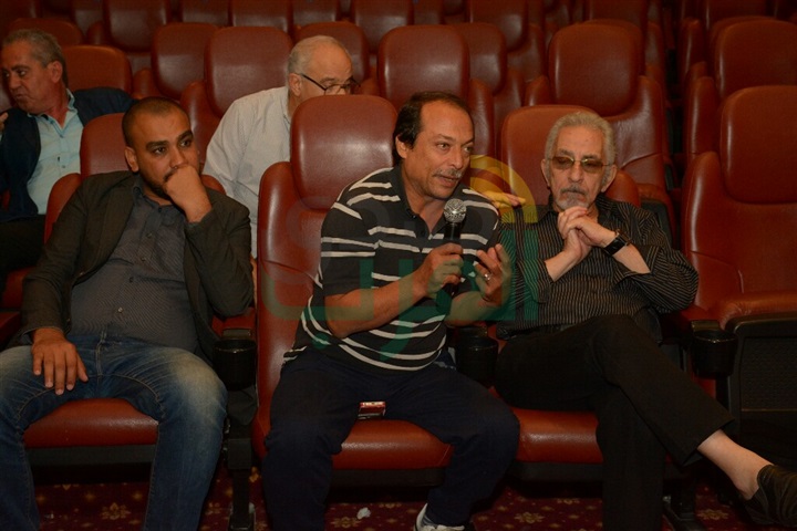 بالصور.. ندوة الفنان أحمد مظهر في مهرجان الاسكندريه