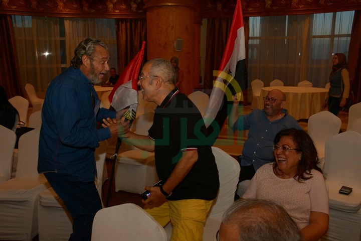 بالصور..  كوليس قبل مباراة مصر والكونغو  في مهرجان الاسكندريه