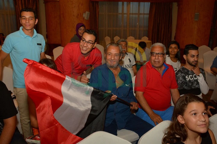 بالصور..  كوليس قبل مباراة مصر والكونغو  في مهرجان الاسكندريه