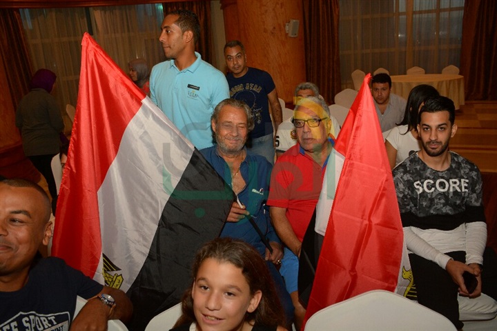 بالصور..  كوليس قبل مباراة مصر والكونغو  في مهرجان الاسكندريه