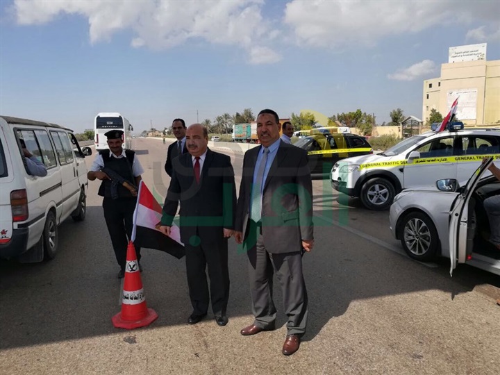  استعدادت مرورية مكثفة على الطرق المؤدية لاستاد برج العرب