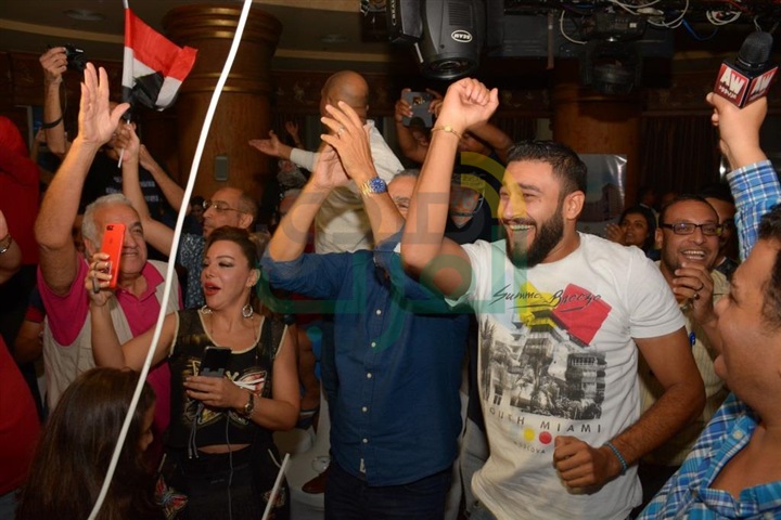 بالصور.. نجوم الفن في مهرجان الاسكندريه بعد فوز المنتخب الوطني بالصور.. نجوم الفن في مهرجان الاسكندريه بعد فوز المنتخب الوطني