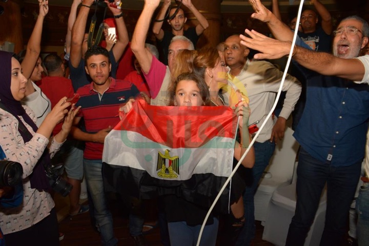 بالصور.. نجوم الفن في مهرجان الاسكندريه بعد فوز المنتخب الوطني بالصور.. نجوم الفن في مهرجان الاسكندريه بعد فوز المنتخب الوطني