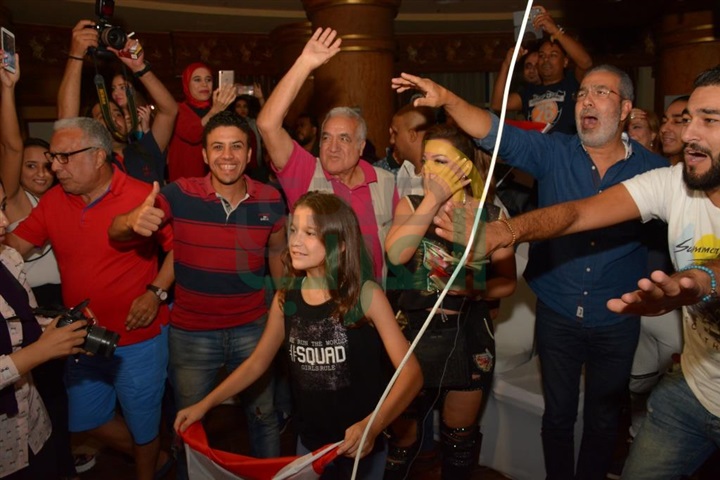 بالصور.. نجوم الفن في مهرجان الاسكندريه بعد فوز المنتخب الوطني بالصور.. نجوم الفن في مهرجان الاسكندريه بعد فوز المنتخب الوطني