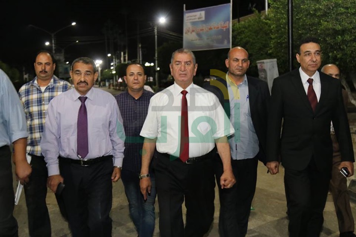 بالصور...محافظ كفر الشيخ يشارك الجماهير فرحة الصعود لكأس العالم