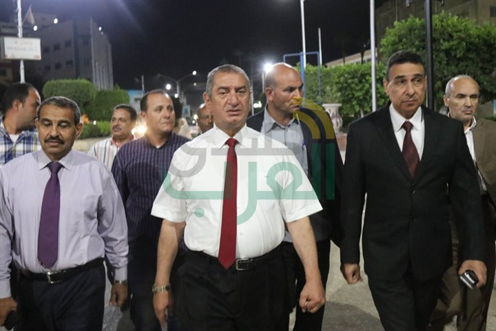 بالصور...محافظ كفر الشيخ يشارك الجماهير فرحة الصعود لكأس العالم