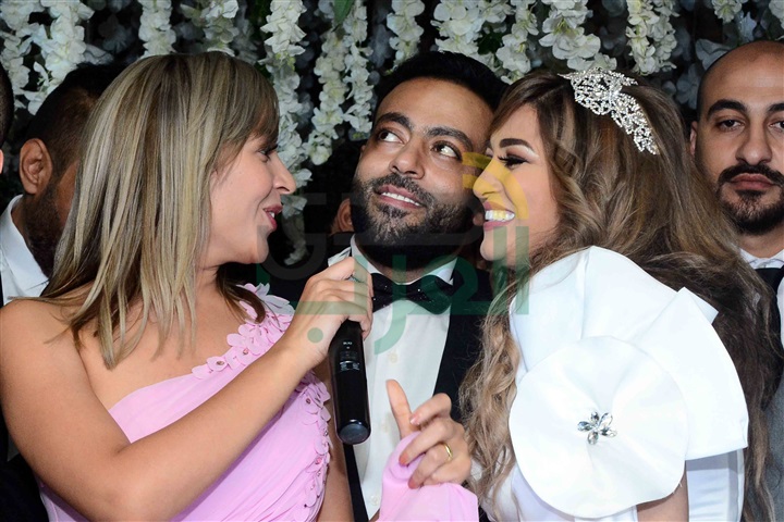 بالصور.. جنات ورامي جمال ودياب يشعلون زفاف "تامر عاشور" بالصور.. جنات ورامي جمال ودياب يشعلون زفاف "تامر عاشور"