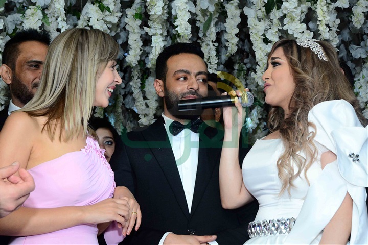بالصور.. جنات ورامي جمال ودياب يشعلون زفاف "تامر عاشور" بالصور.. جنات ورامي جمال ودياب يشعلون زفاف "تامر عاشور"