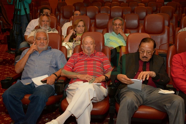 بالصور.. بدء ندوة محفوظ عبد الرحمن على هامش مهرجان الإسكندرية
