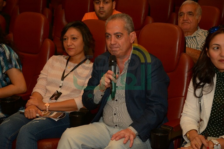بالصور.. ‎ندوة الفنانه بياتريس علي هامش المهرجان